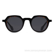 Luxury Design Shades Bevel Acetate Polarized Sunglasses